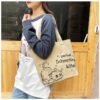 Organic Cotton Canvas Tote Shopping Bag